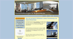 Desktop Screenshot of ferienwohnung-ewa-bremerhaven.de